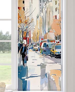 Рулонная штора «Ранфрик - 451  - ширина 47 см» | фото 3