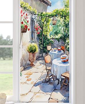 Рулонная штора «Ранфрик - 452  - ширина 47 см» | фото 3