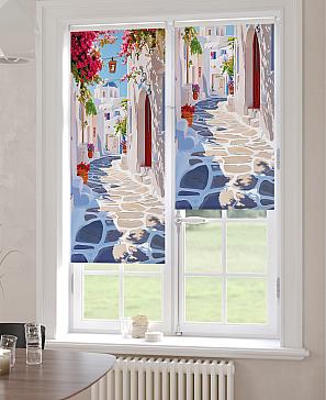 Рулонная штора «Ранфрик - 457 - ширина 47 см»