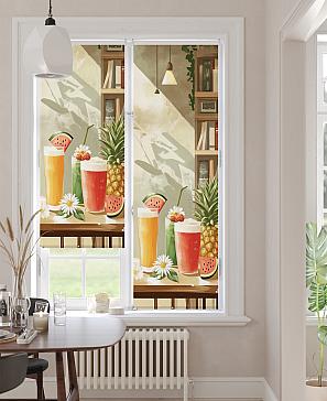 Рулонная штора «Ранфрик - 463  - ширина 47 см» | фото 2