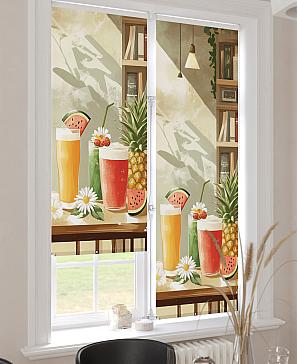 Рулонная штора «Ранфрик - 463 - ширина 47 см»