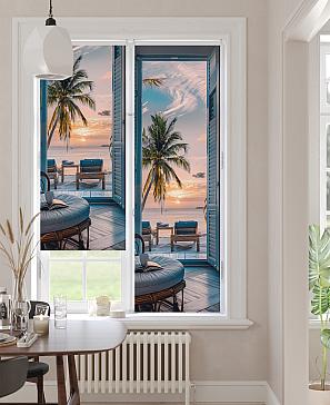 Рулонная штора «Ранфрик - 467  - ширина 47 см» | фото 2