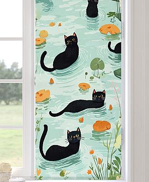 Рулонная штора «Ранфрик - 468  - ширина 47 см» | фото 3