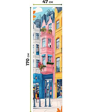 Рулонная штора «Ранфрик - 469 - ширина 47 см»