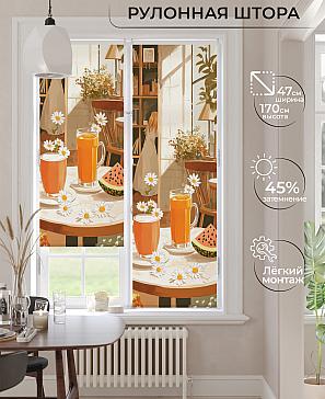 Рулонная штора «Ранфрик - 474  - ширина 47 см» | фото