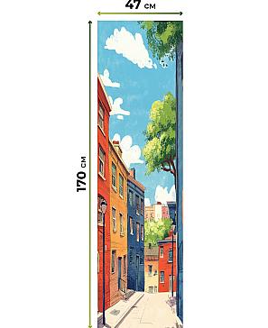 Рулонная штора «Ранфрик - 475 - ширина 47 см»