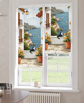 Рулонная штора «Ранфрик - 476 - ширина 47 см»