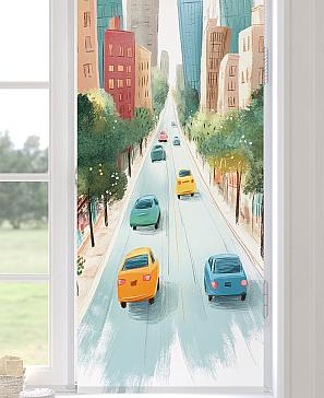 Рулонная штора «Ранфрик - 480  - ширина 47 см» | фото 3