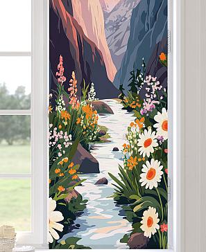 Рулонная штора «Ранфрик - 484  - ширина 47 см» | фото 3