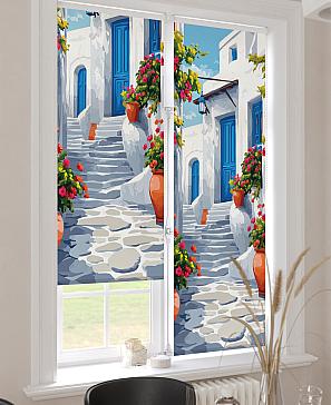 Рулонная штора «Ранфрик - 488 - ширина 47 см»