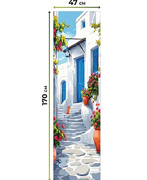 Рулонная штора «Ранфрик - 488 - ширина 47 см»