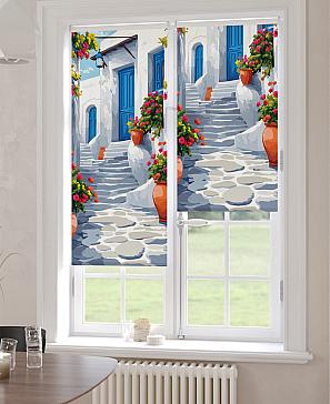 Рулонная штора «Ранфрик - 488 - ширина 47 см»