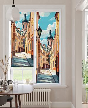 Рулонная штора «Ранфрик - 490  - ширина 47 см» | фото 2