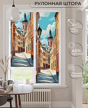 Рулонная штора «Ранфрик - 490  - ширина 47 см» | фото