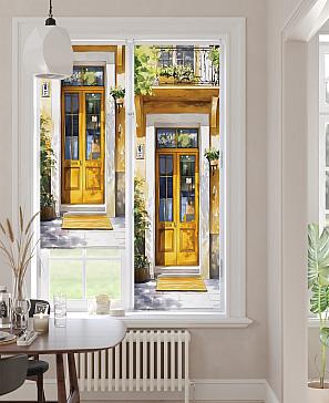 Рулонная штора «Ранфрик - 493  - ширина 47 см» | фото 2