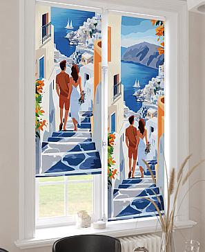 Рулонная штора «Ранфрик - 494 - ширина 47 см»