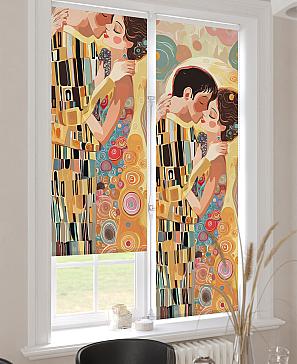 Рулонная штора «Ранфрик - 496 - ширина 47 см»