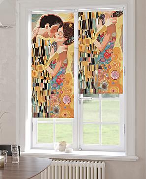 Рулонная штора «Ранфрик - 496 - ширина 47 см»