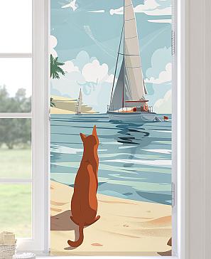 Рулонная штора «Ранфрик - 499  - ширина 47 см» | фото 3