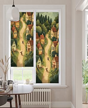 Рулонная штора «Ранфрик - 506  - ширина 47 см» | фото 2