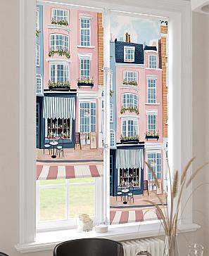 Рулонная штора «Ранфрик - 507 - ширина 47 см»