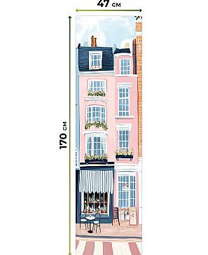 Рулонная штора «Ранфрик - 507 - ширина 47 см»