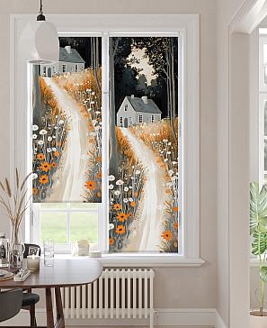 Рулонная штора «Ранфрик - 510  - ширина 47 см» | фото 2