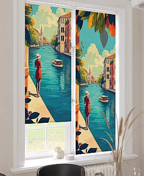 Рулонная штора «Ранфрик - 511 - ширина 47 см»