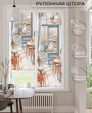 Рулонная штора «Ранфрик - 518  - ширина 47 см» | фото