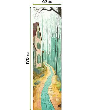 Рулонная штора «Ранфрик - 525 - ширина 47 см»