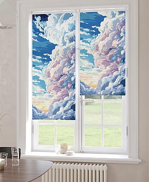 Рулонная штора «Ранфрик - 536 - ширина 47 см»