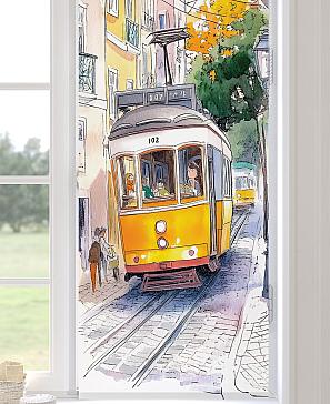 Рулонная штора «Ранфрик - 537  - ширина 47 см» | фото 3