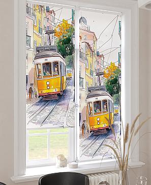 Рулонная штора «Ранфрик - 537 - ширина 47 см»