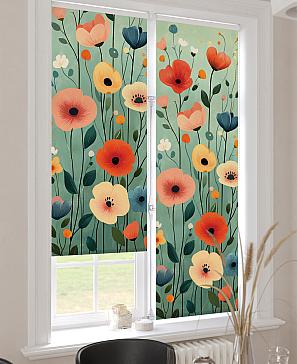 Рулонная штора «Ранфрик - 538 - ширина 47 см»