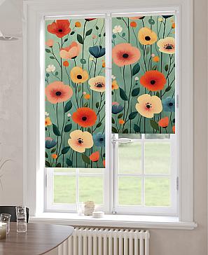 Рулонная штора «Ранфрик - 538 - ширина 47 см»