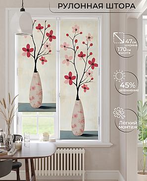 Рулонная штора «Ранфрик - 540  - ширина 47 см» | фото