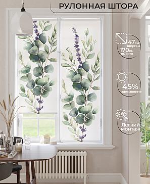 Рулонная штора «Ранфрик - 543  - ширина 47 см» | фото