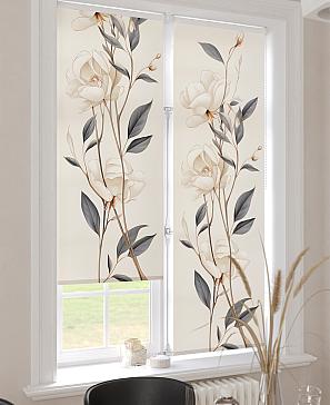 Рулонная штора «Ранфрик - 549 - ширина 47 см»