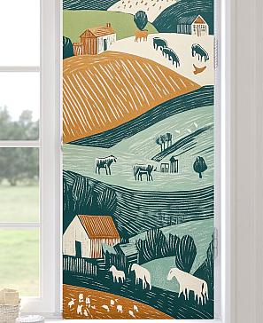 Рулонная штора «Ранфрик - 550  - ширина 47 см» | фото 3