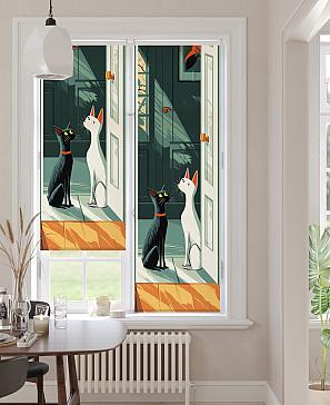 Рулонная штора «Лимкис - 458 - ширина 52 см» | фото 2