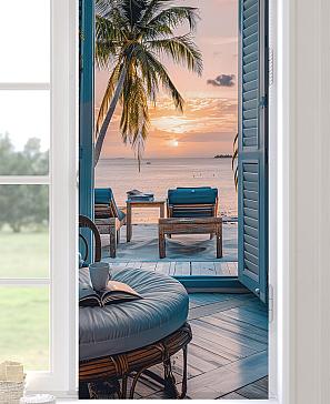 Рулонная штора «Лимкис - 467 - ширина 52 см» | фото 3