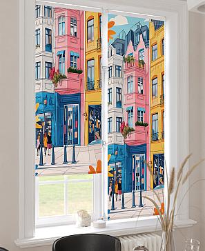 Рулонная штора «Лимкис - 469 - ширина 52 см»