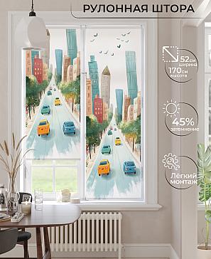 Рулонная штора «Лимкис - 480 - ширина 52 см» | фото