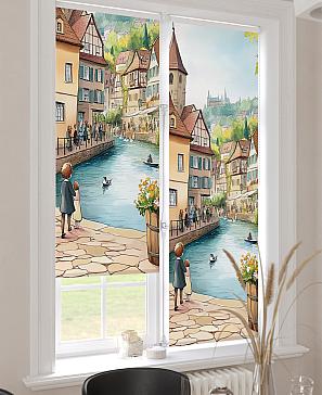 Рулонная штора «Лимкис - 481 - ширина 52 см»