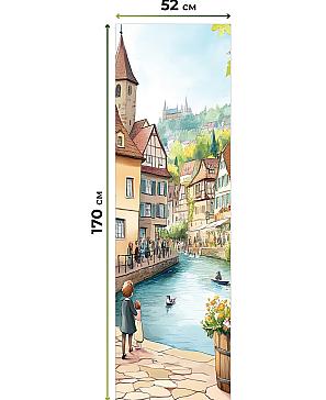 Рулонная штора «Лимкис - 481 - ширина 52 см»