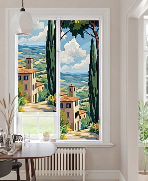 Рулонная штора «Лимкис - 489 - ширина 52 см» | фото 2