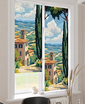 Рулонная штора «Лимкис - 489 - ширина 52 см»