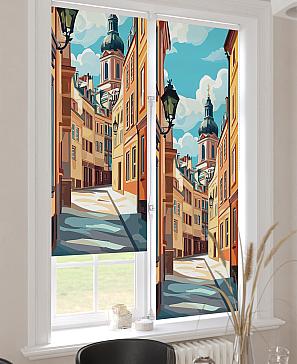 Рулонная штора «Лимкис - 490 - ширина 52 см»