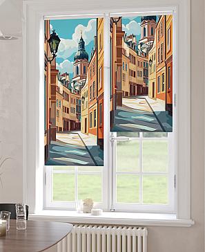 Рулонная штора «Лимкис - 490 - ширина 52 см»