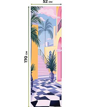 Рулонная штора «Лимкис - 498 - ширина 52 см»